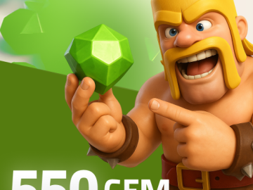 550 جم کلش اف کلنز